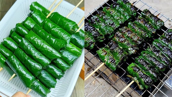 Chả lốt lốt nhân thịt bò ngon lạ miệng