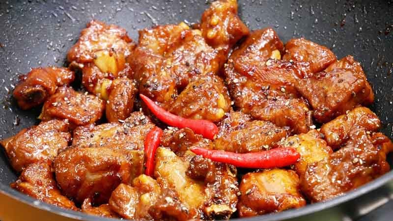 Sườn xào chua ngọt ngon