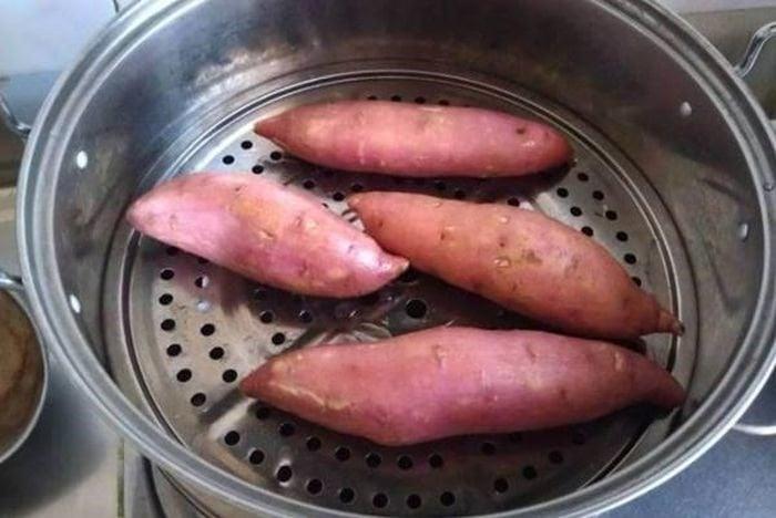 Khoai lang là thực phẩm chứa nhiều kali
