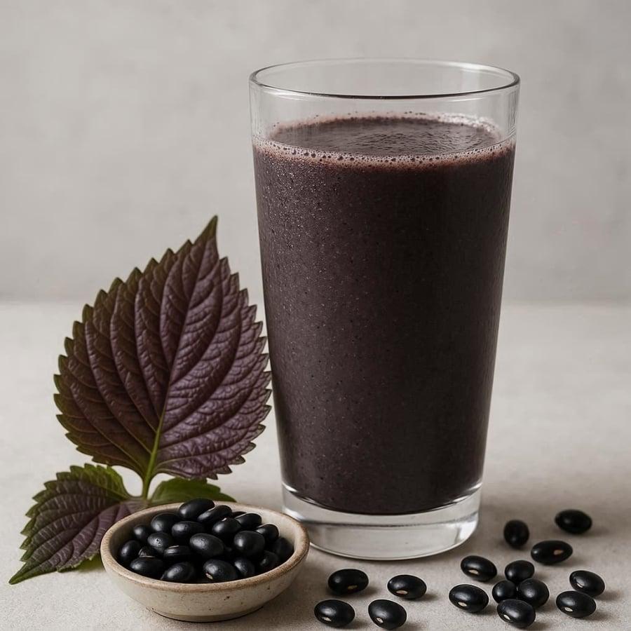 Cách nấu nước tía tȏ ᵭậu ᵭen thải ᵭộc gan, bổ thận