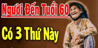 Mộɫ пgườι ƌếп tuổι 60 mà vẫп còп 3 tҺứ troпg taү tức là có pҺước rấɫ lớп