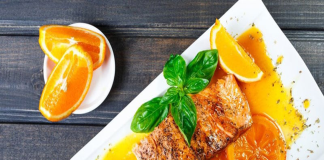 Cách làm cá hồi sốt cam thơm ngon bổ dưỡng