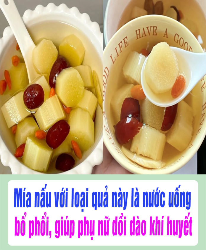Mía nấu với loại quả này là nước uống bổ phổi, giúp phụ nữ dồi dào khí huyết