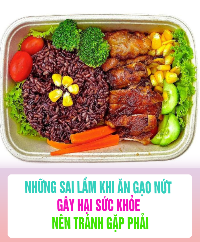 NHỮNG SAI LẦM KHI ĂN GẠO NỨT