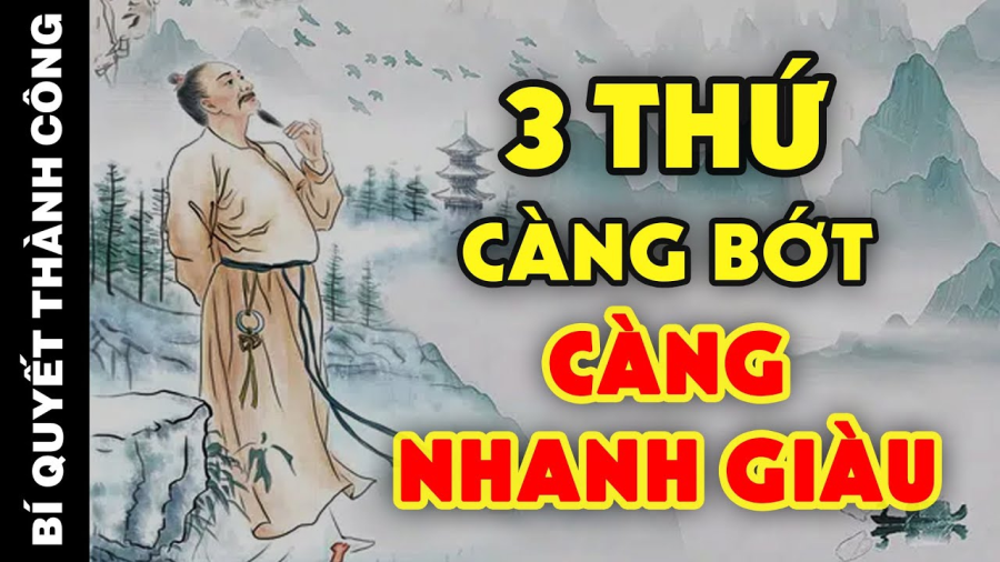 3 thứ càng mất ᵭi càng nhận nhiḕu phúc báo vḕ sau