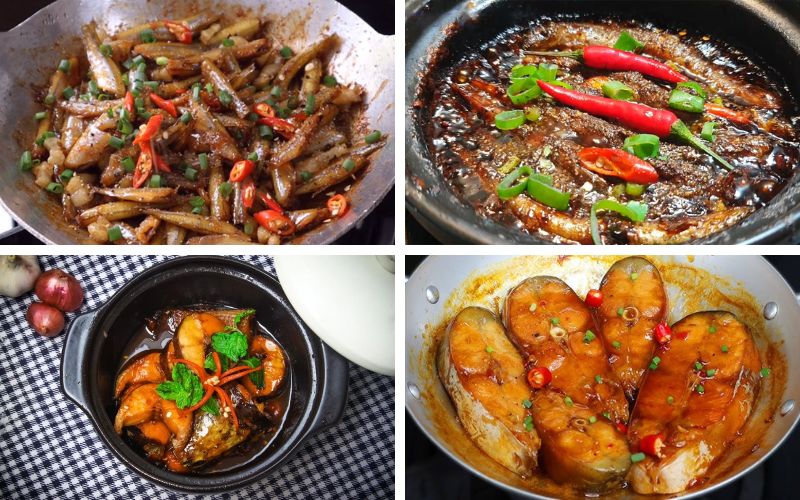 Kho cá trong lửa vừa trong 15 phút và nêm nếm lại cho vừa khẩu vị